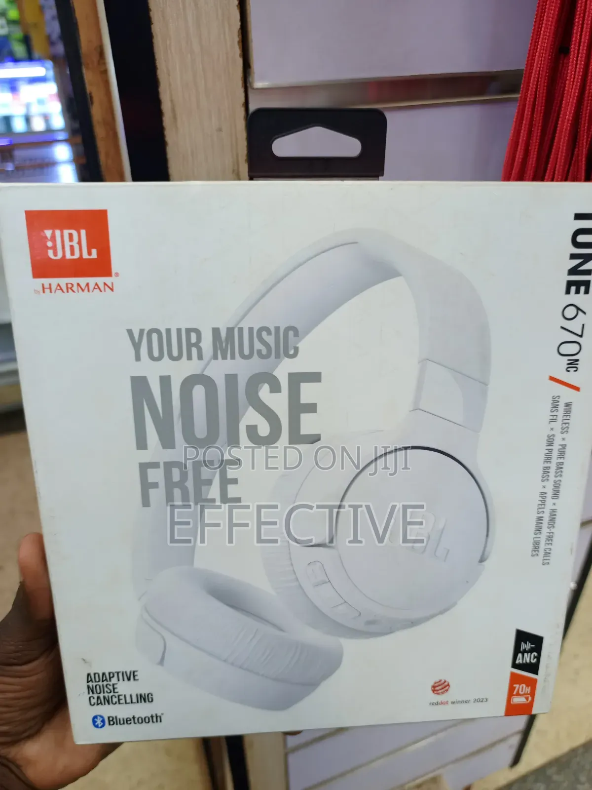 JBL Tune 670nc Wireless Headphones.