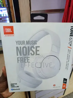 JBL Tune 670nc Wireless Headphones.