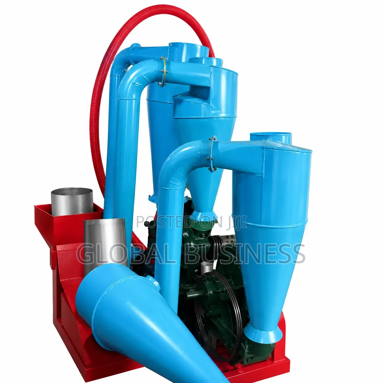 Complete Set Commercial Maize Mill With 20hp Diesel Engine