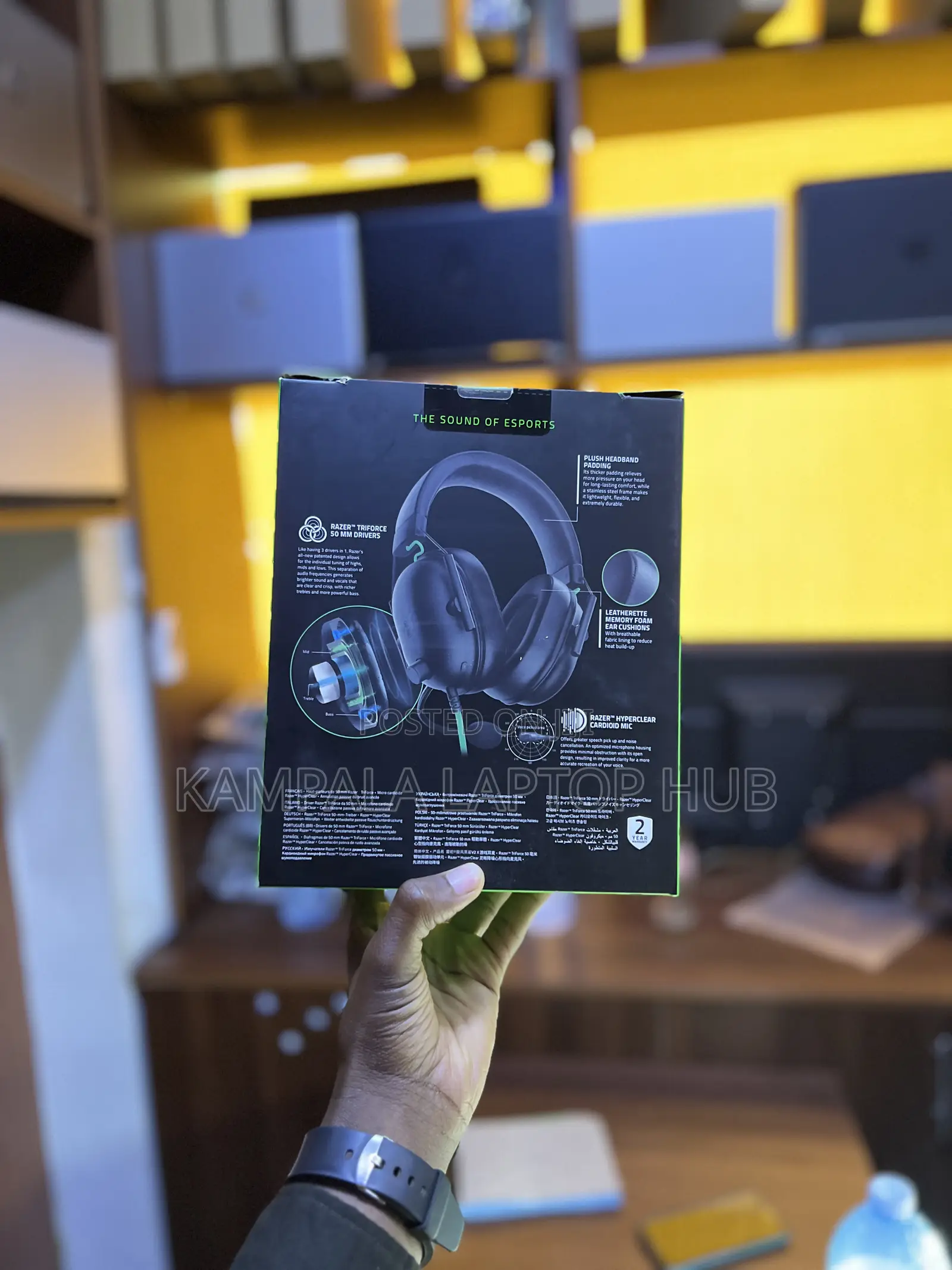 Razer Blackshark V2 X Gaming Headset – Original
