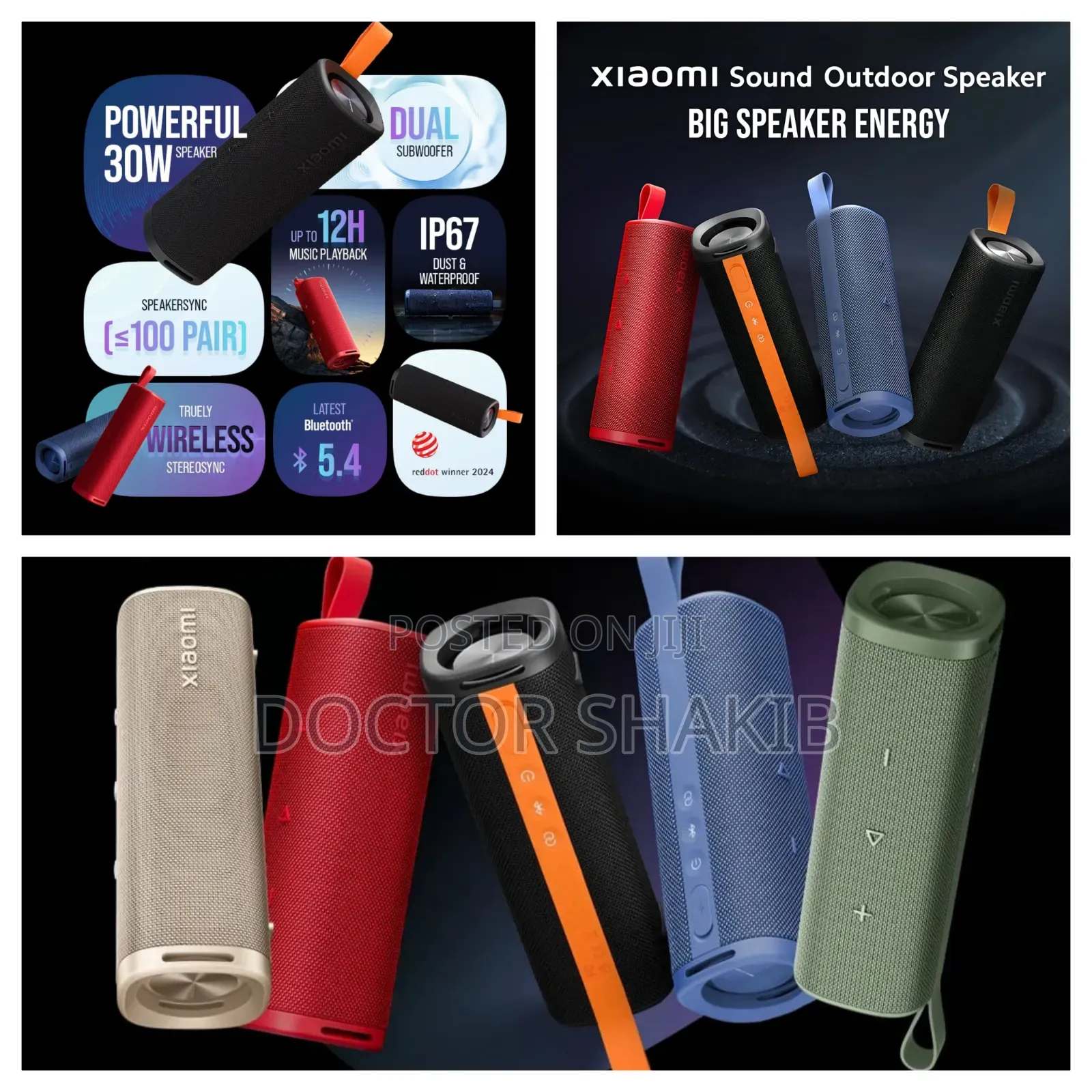 Xiaomi Sound Outdoor 30w Portable Bluetooth Speaker
