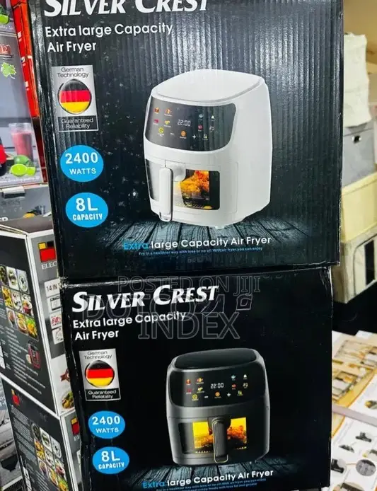 Silver Crest Extra Large Capacity 8l Digital Air Fryer.