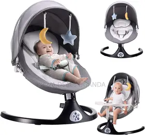 Infant Swing Electric Bluetooth Speaker for Newborns With Mosquito Net