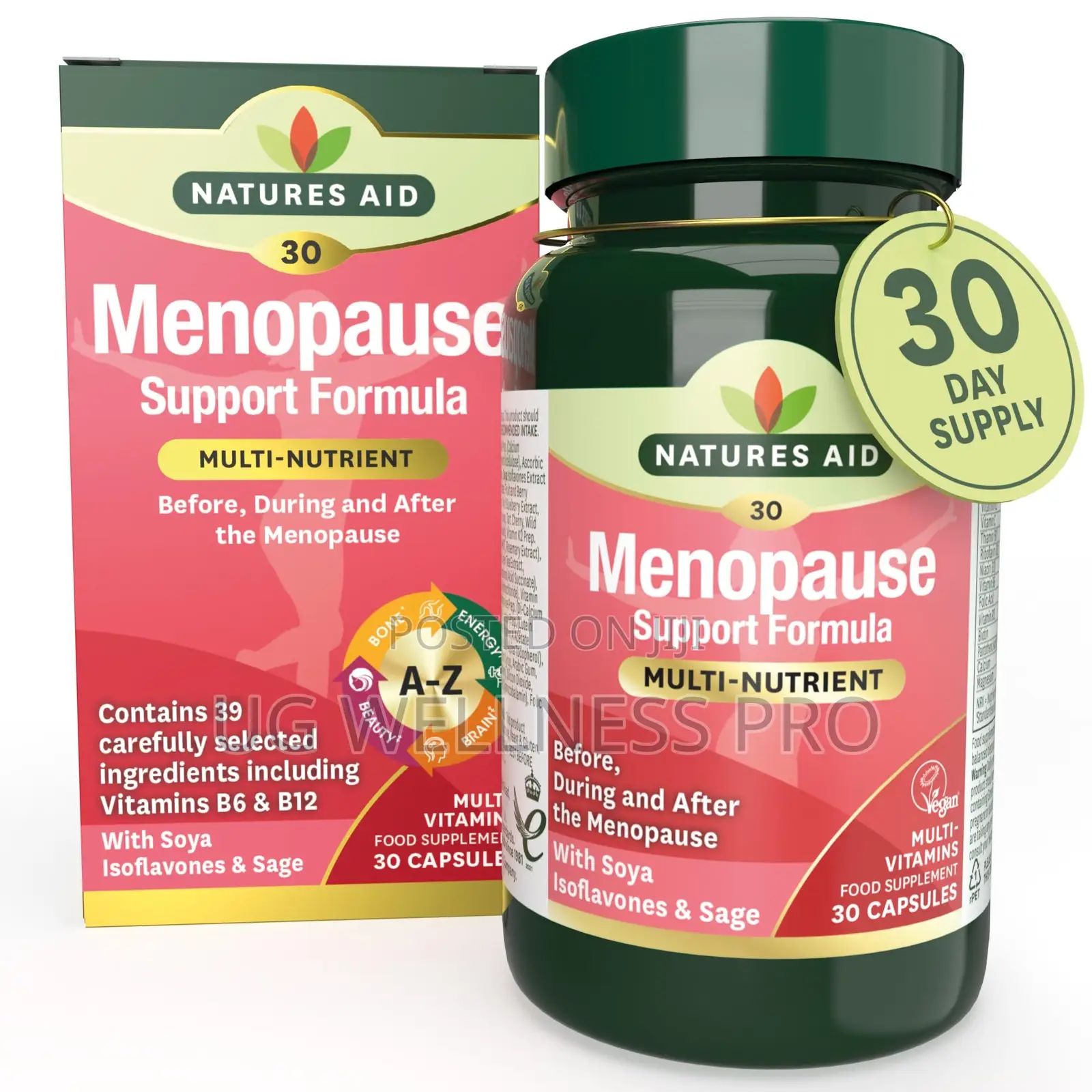 Menopause Multivitamin and Herbal Support for Every Stage 30s