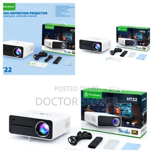 Smartberry Ht22 Ultra Hd Smart Android Projector With 5g Wifi.