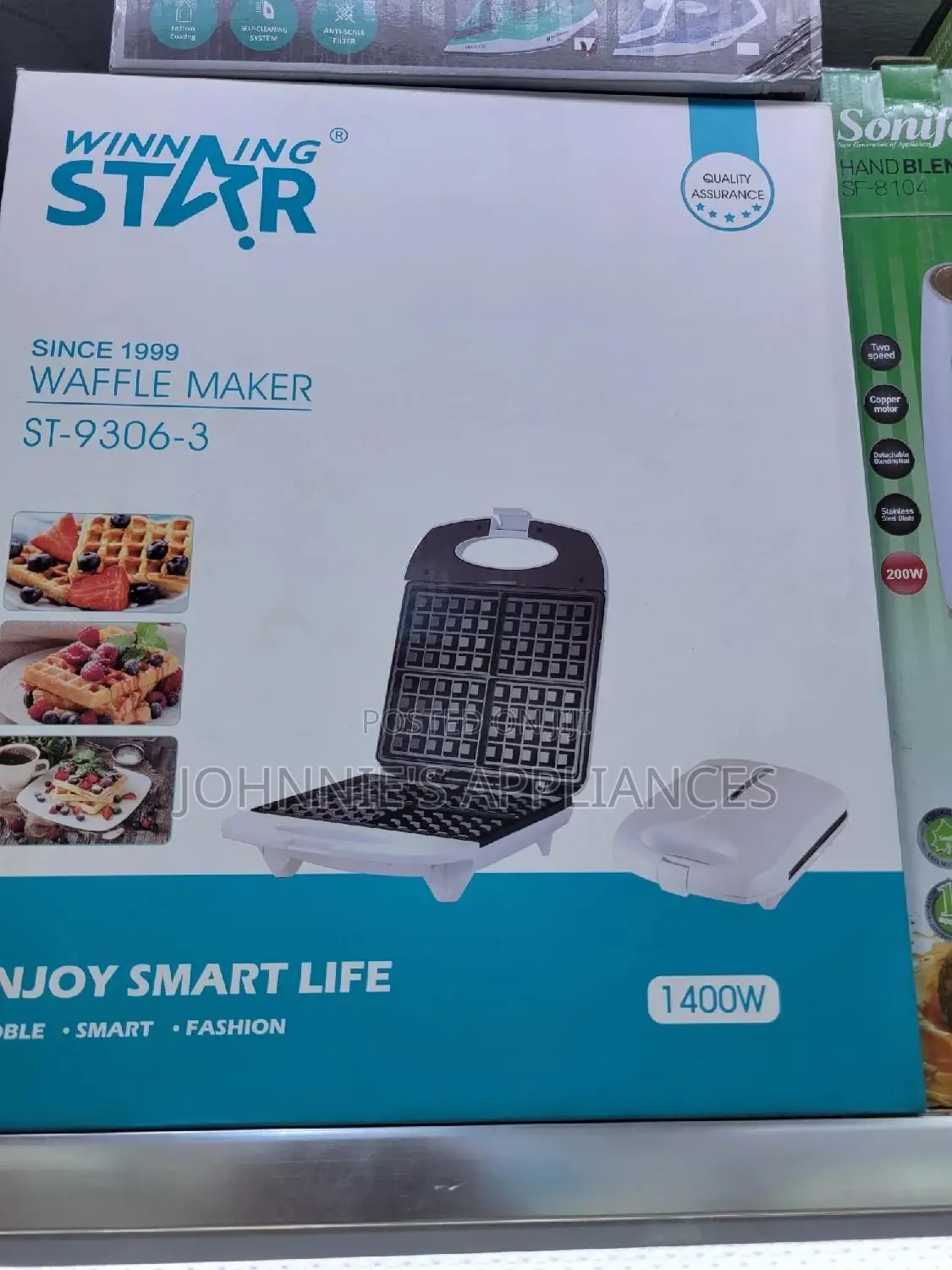 Winning Star Waffle Maker Machine
