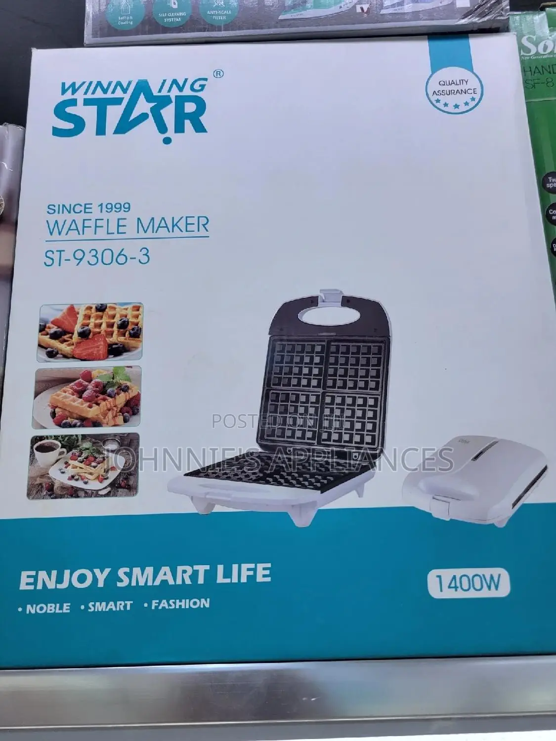 Winning Star Waffle Maker Machine