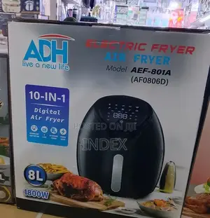 Adh 8l Digital Air Fryer (Model Aef-801a/Af0806d).