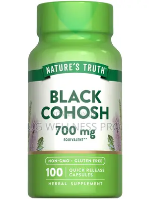 Black Cohosh for Menopause and PMS Support, Hot Flashes and Mood 100s