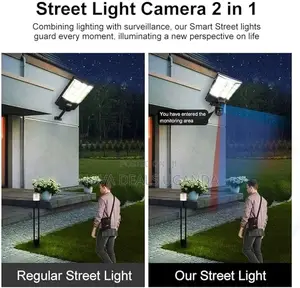 V380 Pro Solar Security Camera, Dual Lens PTZ With 16w Panel