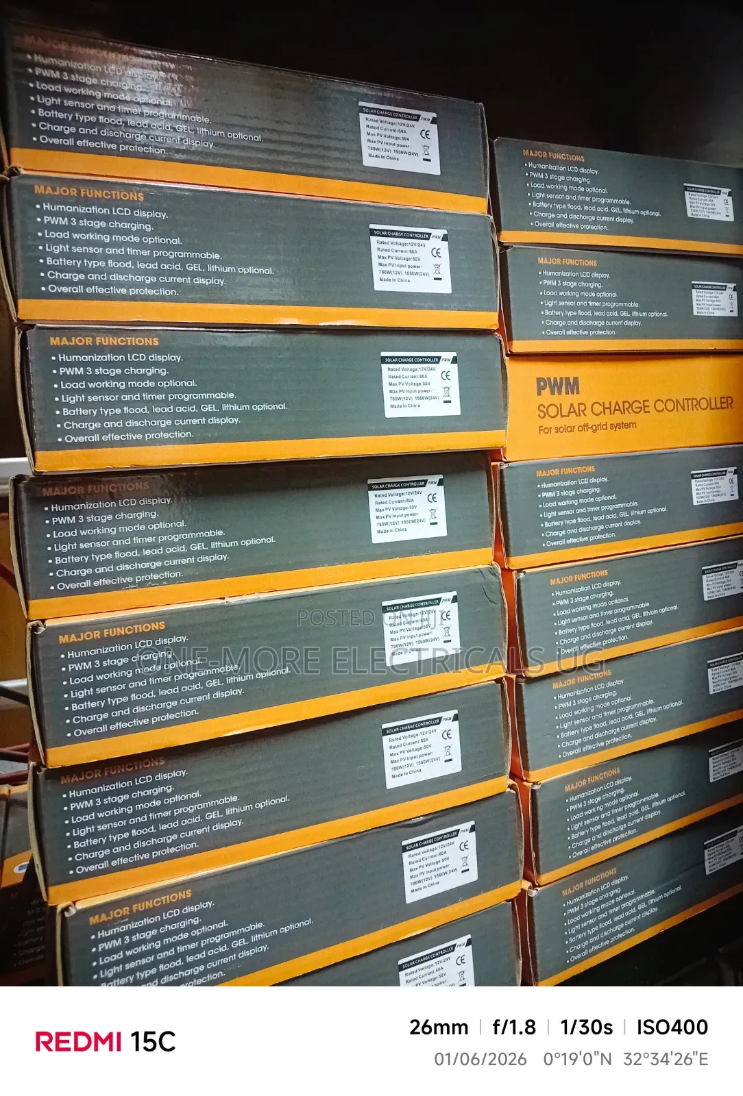 PWM Solar Charge Controller 30amps