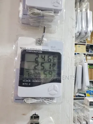 Hydro Meter/ Clock Temperature Humidity