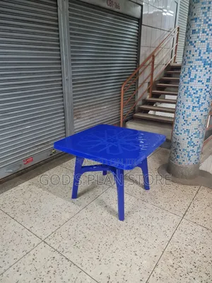 Gs-77 Plastic Dining Table Plastic Table 4people
