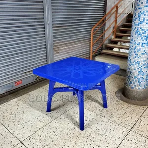 Corner Outdoor Plastic Table Plastic Table 4people