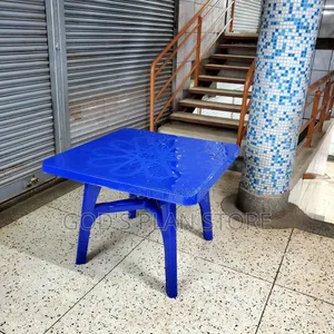 Corner Outdoor Plastic Table Plastic Table 4people