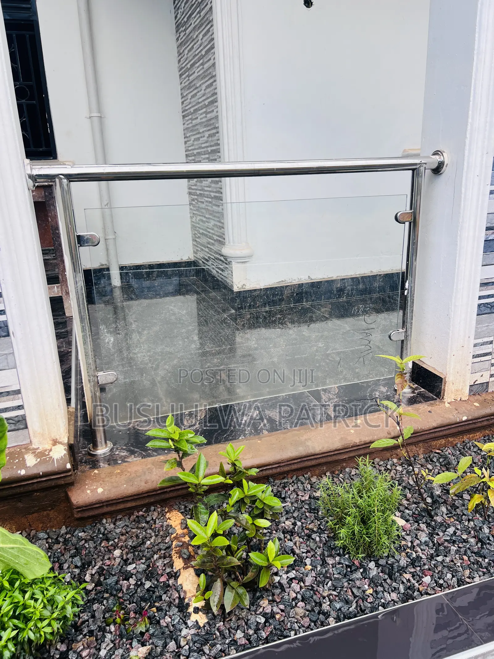 Glass Stainless Steel Balcony