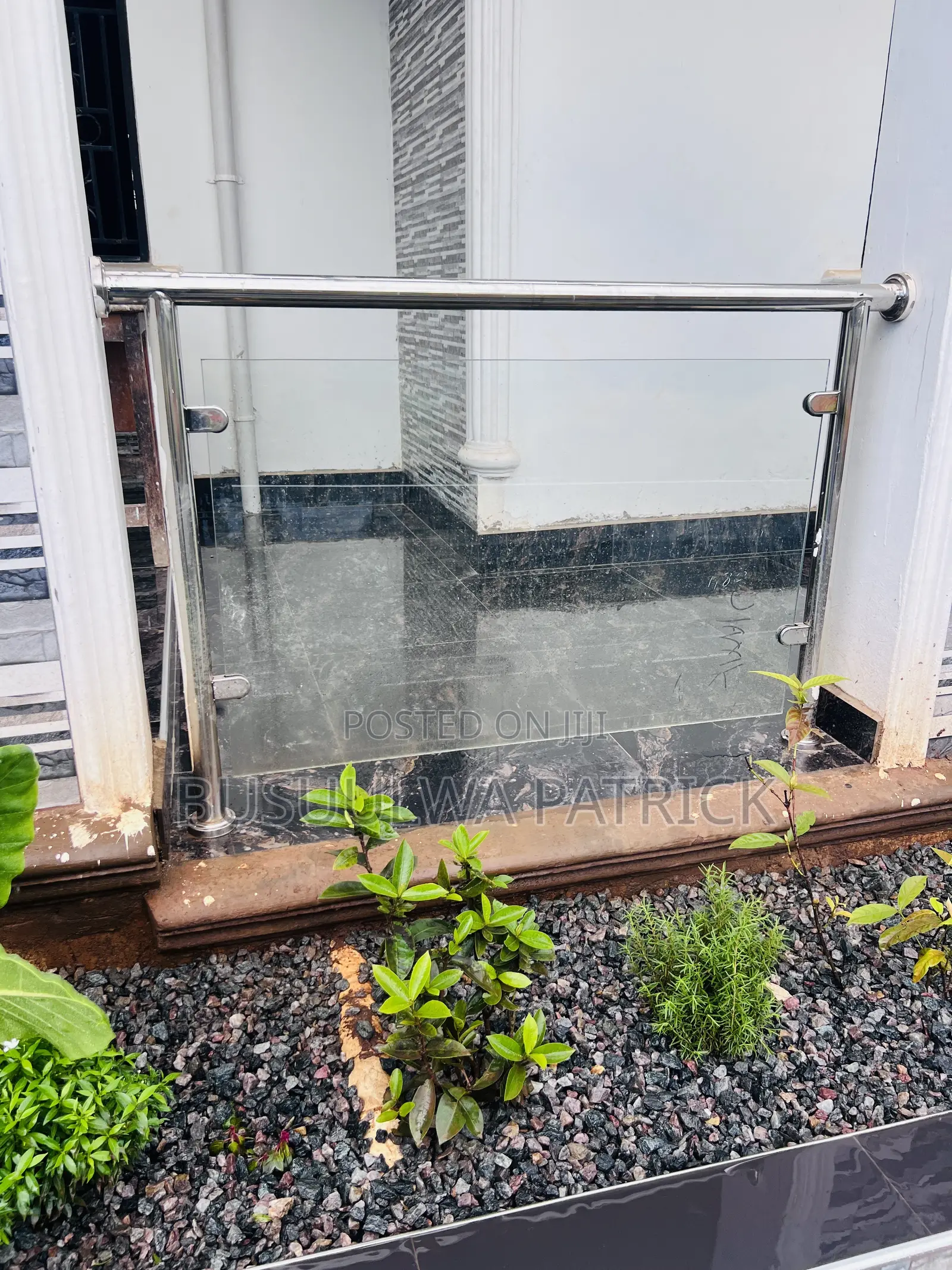 Glass Stainless Steel Balcony