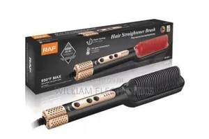Raf Hair Straightener Brush/Hair Straightener Brush