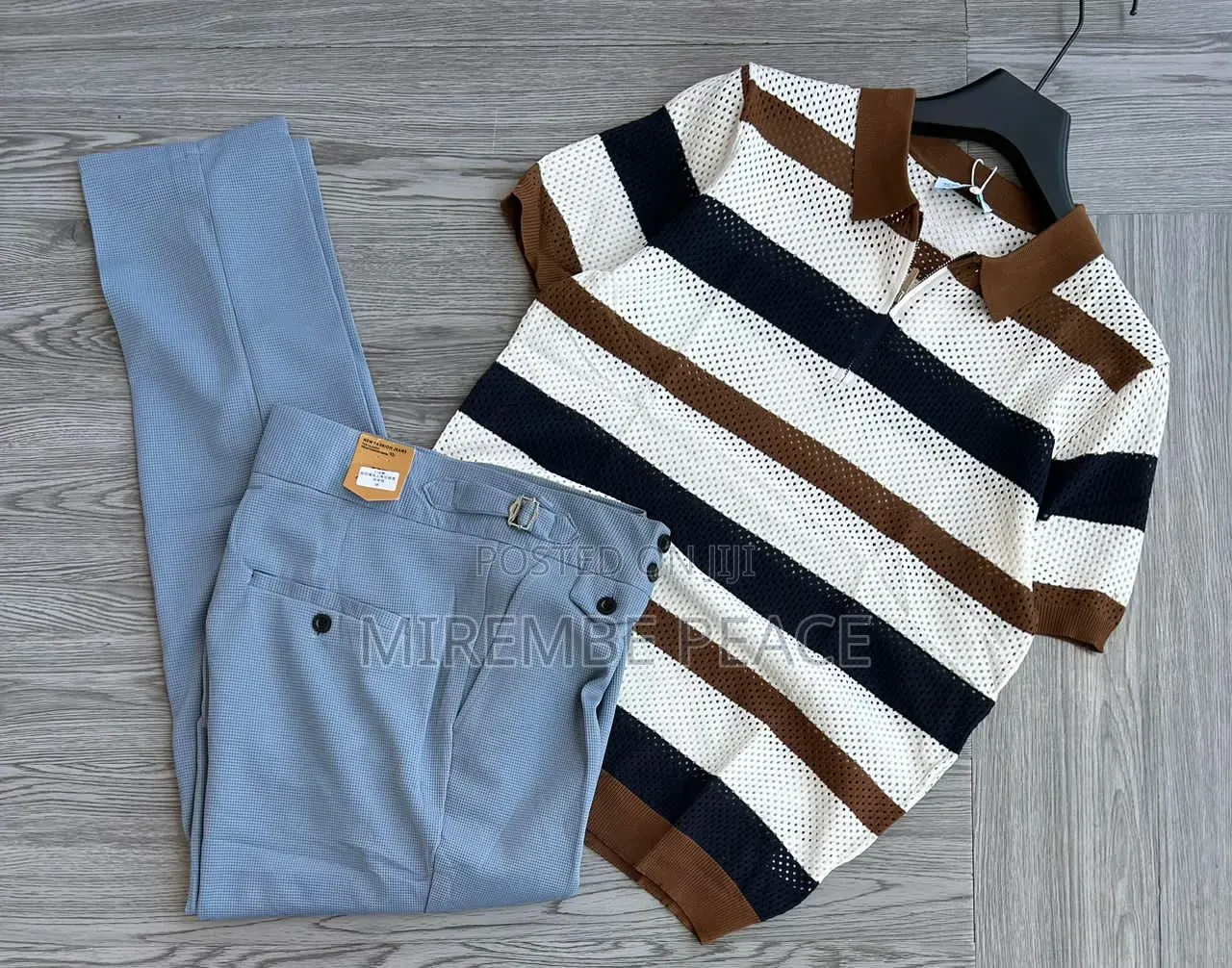Beltless and Knitted Shirts