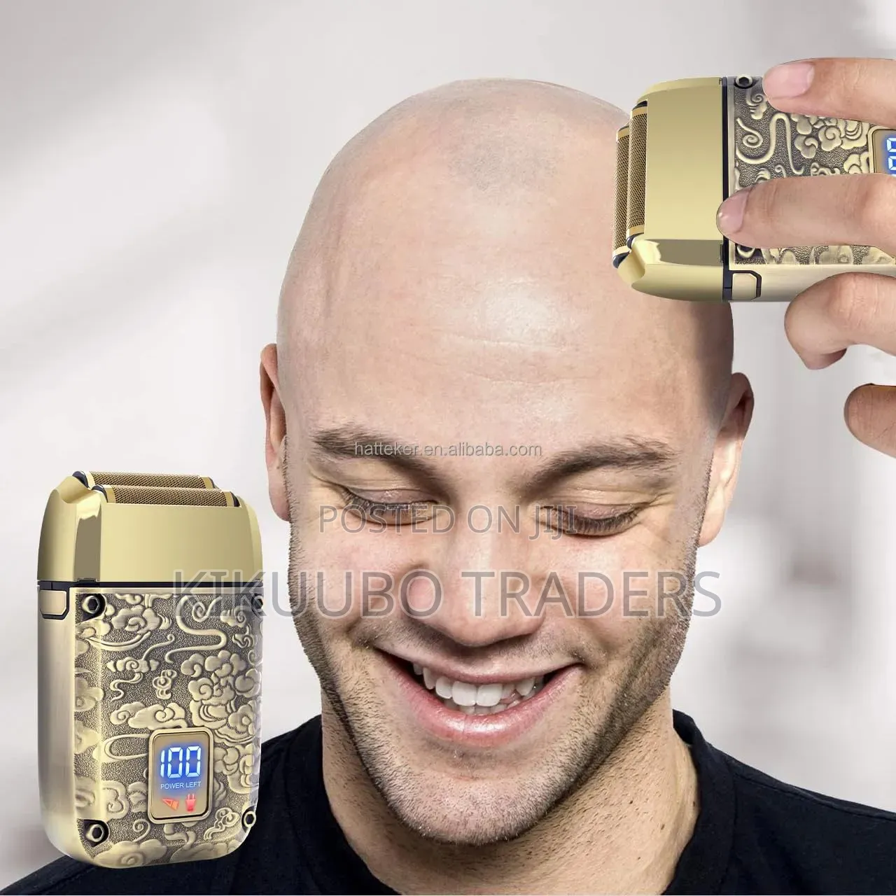 Electric Shaver With 4 Combs
