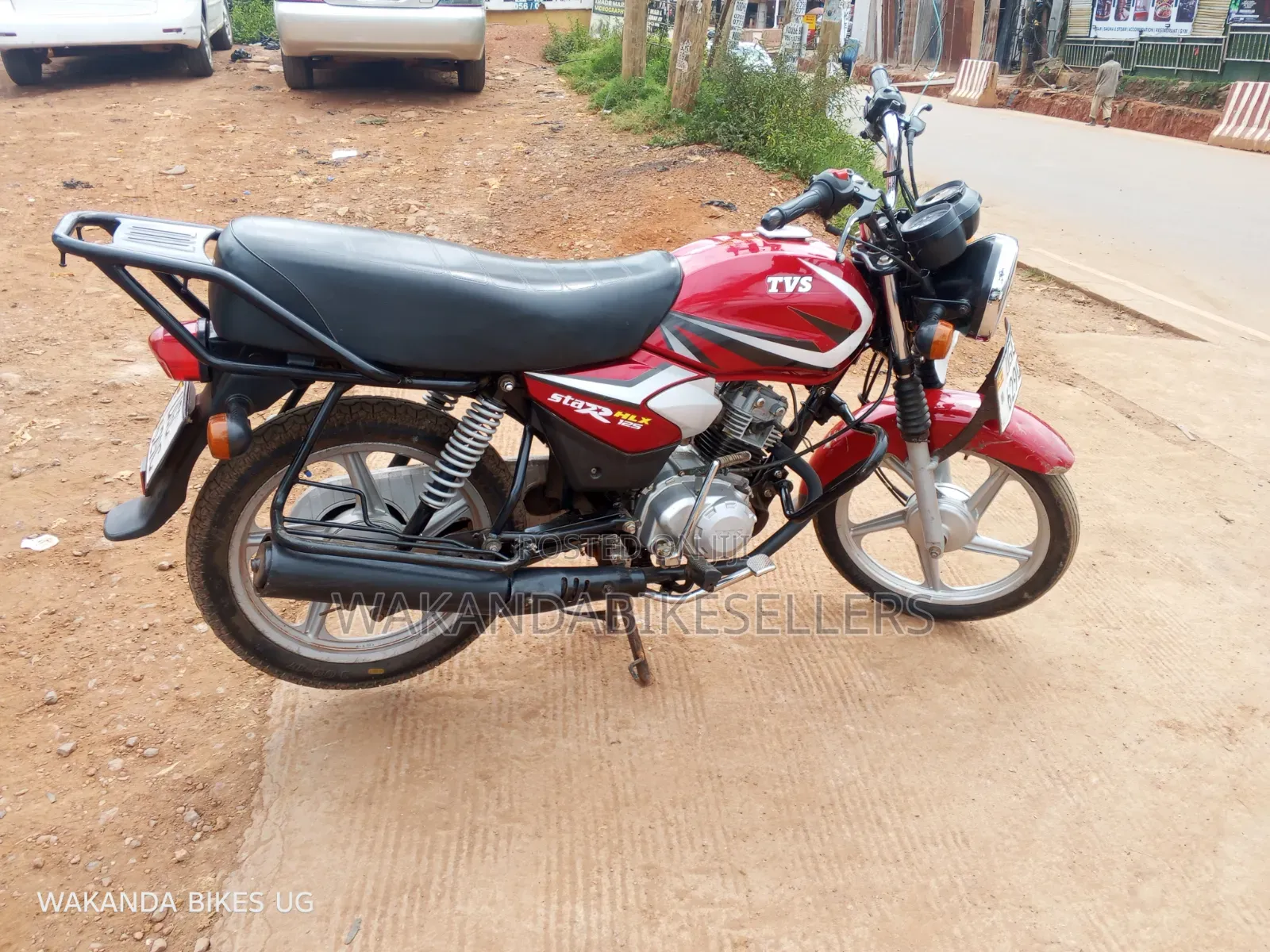 TVS HLX 125 2024 Red