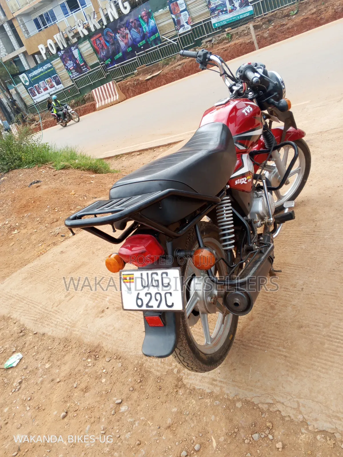 TVS HLX 125 2024 Red