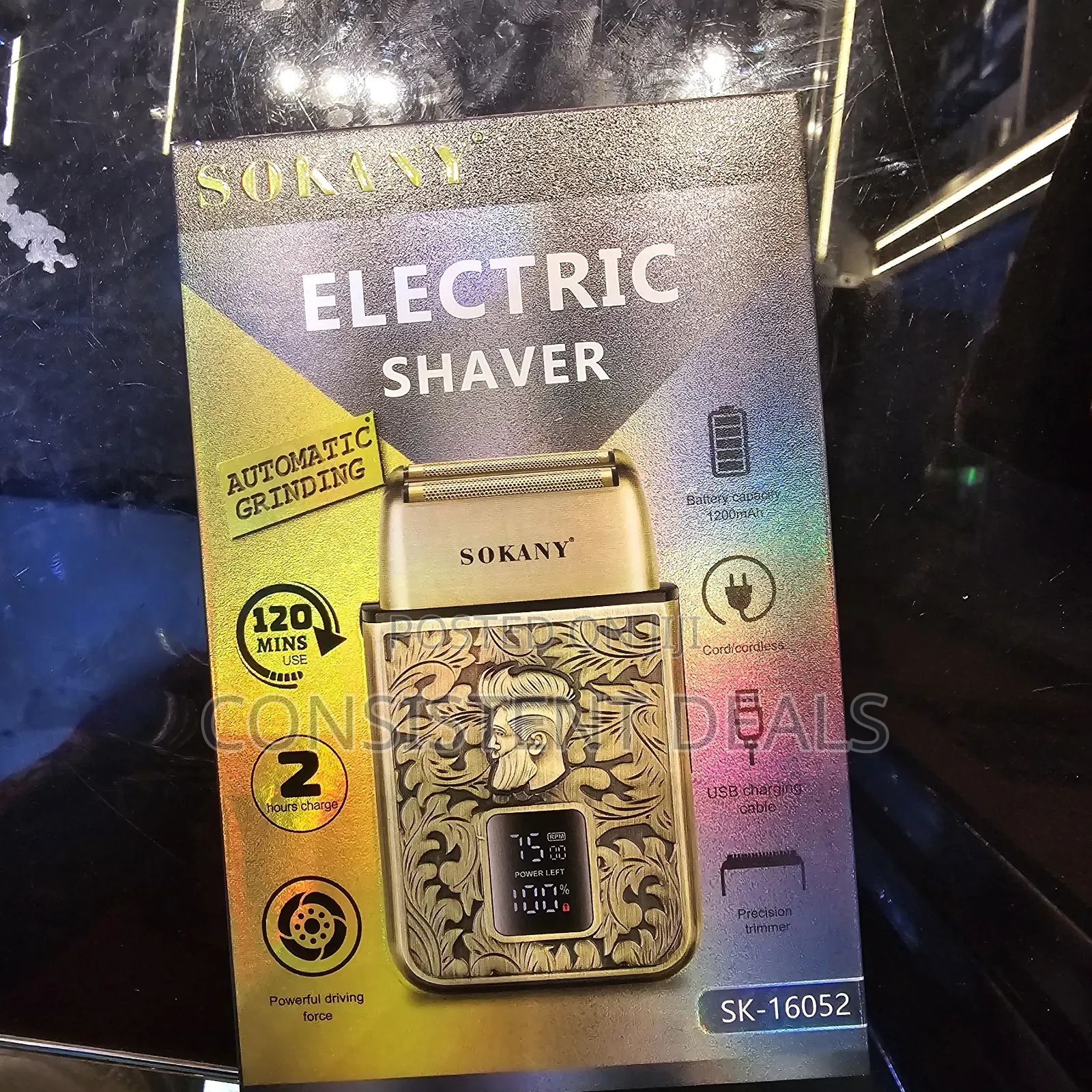 Sokany Rechargeable Foil Shaver