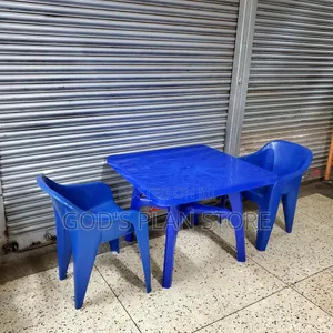 Bonic Dining Plastic Table and Chairs Plastic Table and Chairs