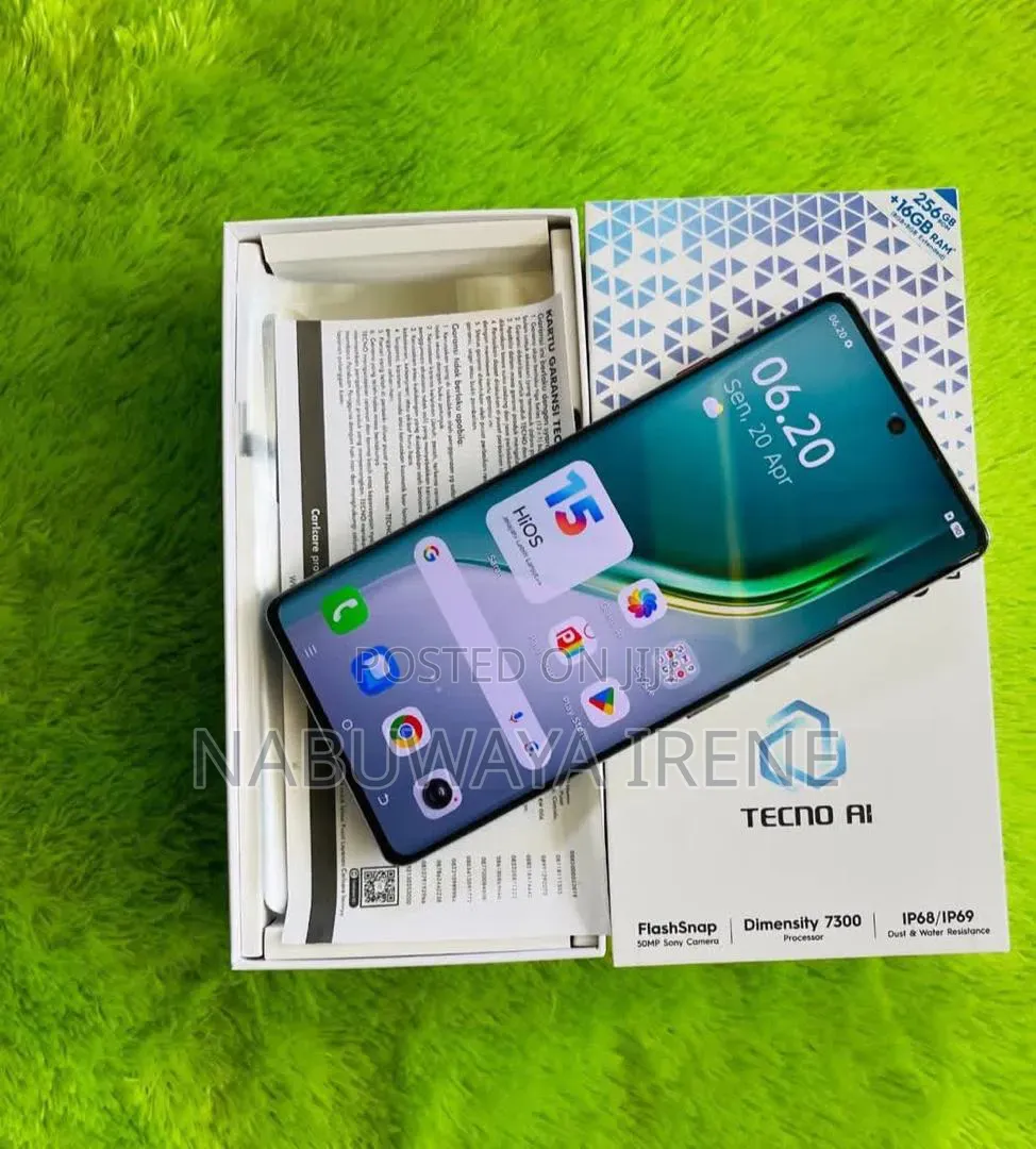 New Tecno Camon 40 Pro 4G 256 GB Green