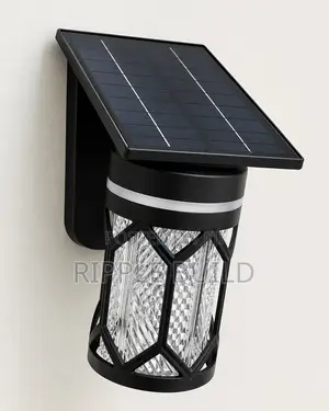 Seo Title: Solar Garden Wall Light Outdoor Decorative Security Lamp