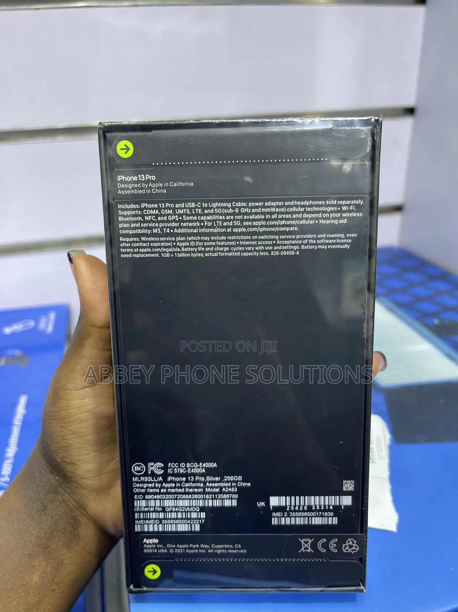 New Apple iPhone 13 Pro 256 GB Silver