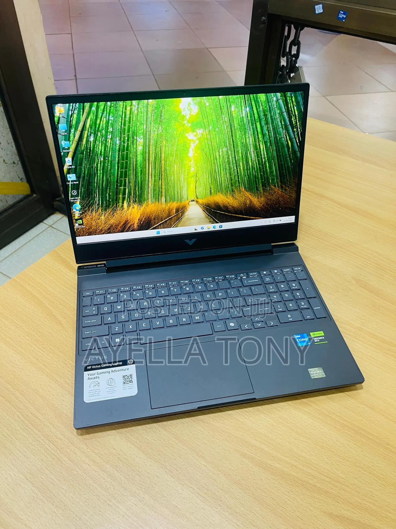 New Laptop HP Victus 15 16GB Intel Core i5 SSD 1T