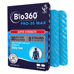 Bio360 Pro-30 Max Is a Super-Strength Daily Probiotic