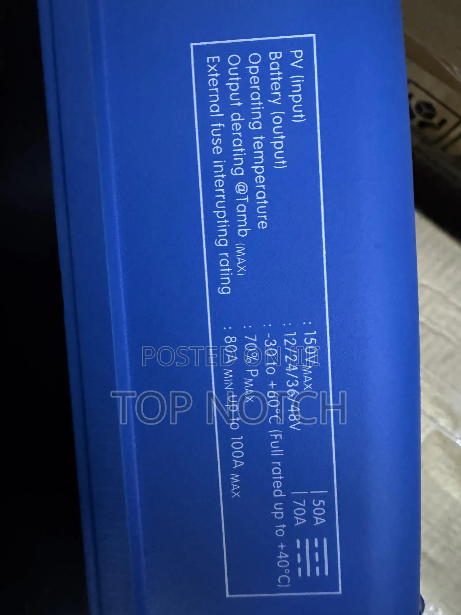 70a/150 Victron MPPT Solar Charge Controller