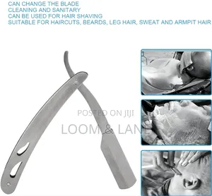 Stainless Steel Barber Straight Edge Razor