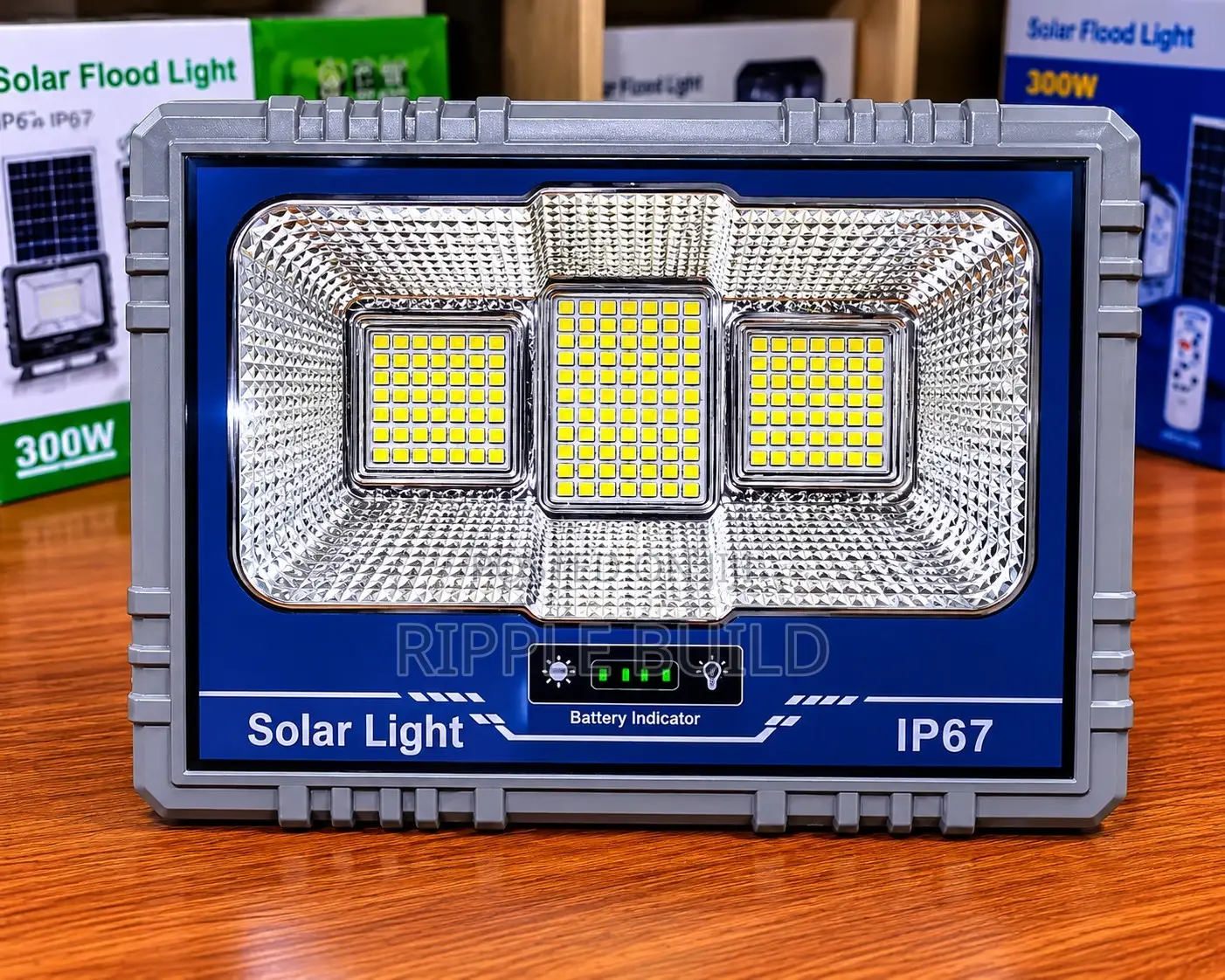 300w Solar Flood Light Waterproof Security Lamp Kampala