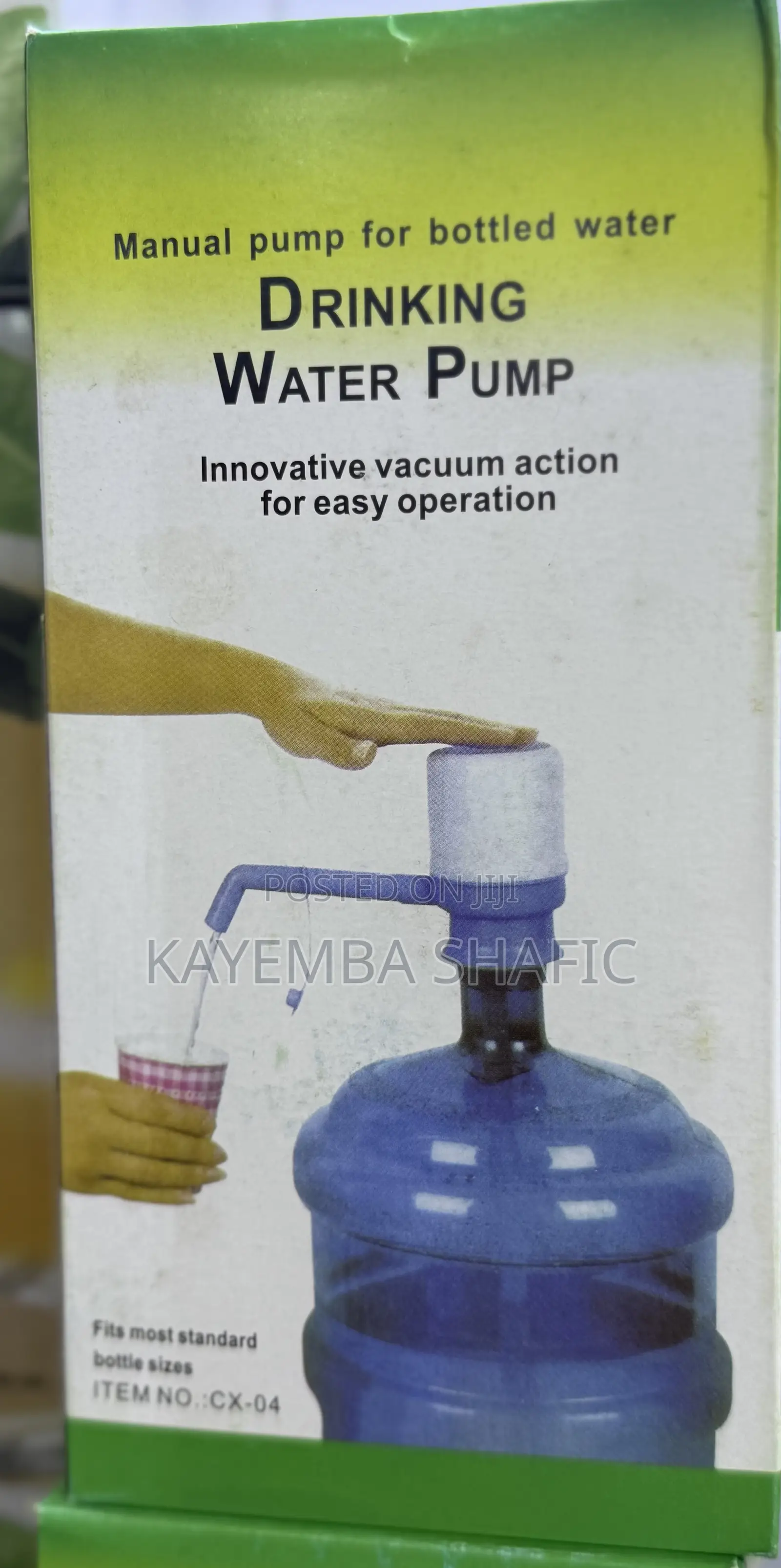 Manual Hand Press Drinking Water Pump (Universal Fit)