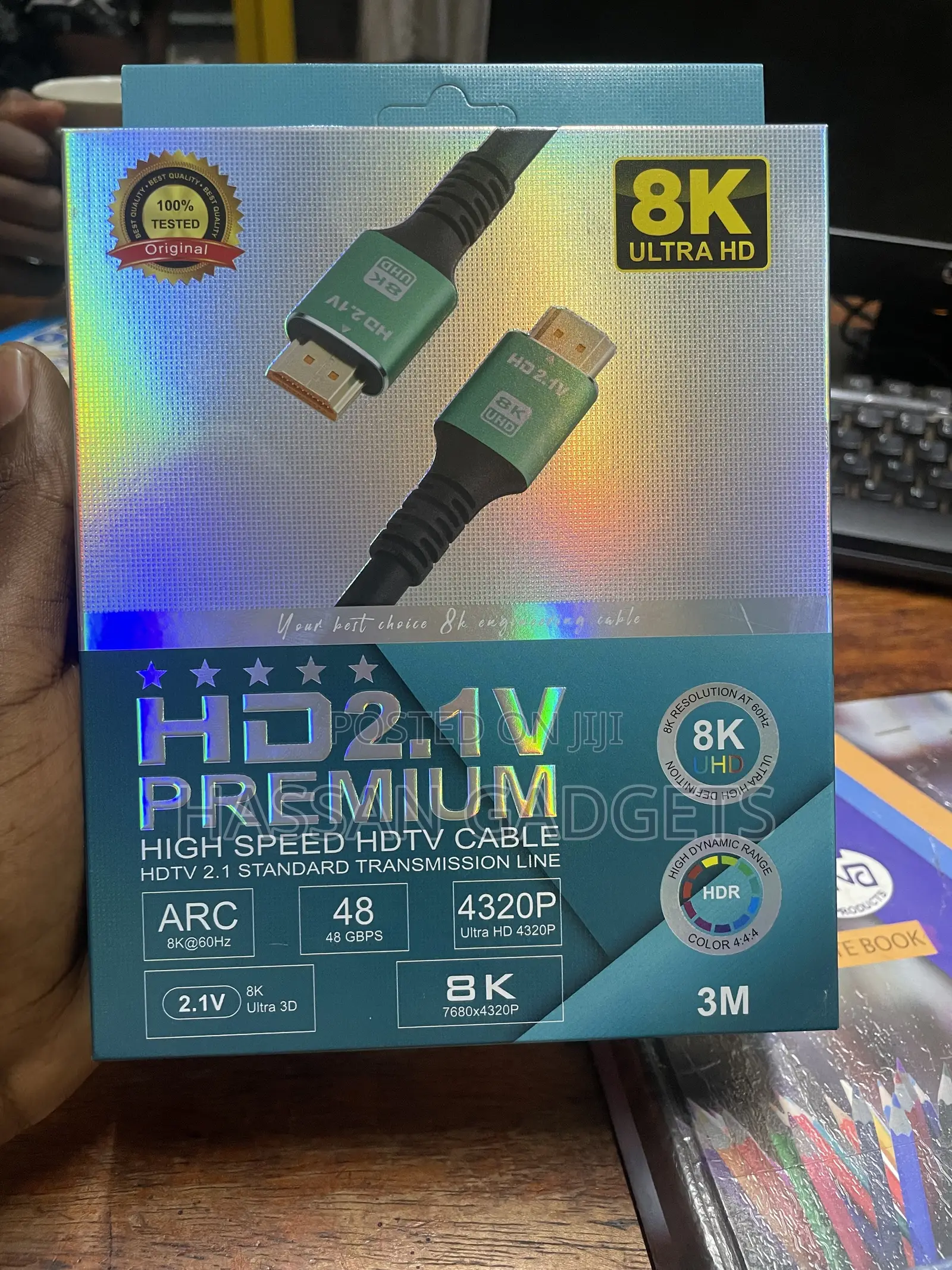 Hdmi Cable 2.1 Cable 3m