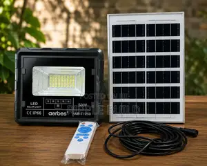 50w Solar Flood Light Waterproof Outdoor Security Lamp Kampala