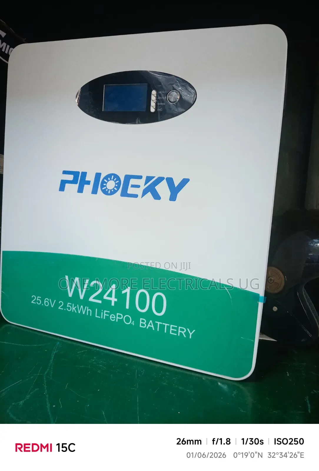 Affordable Lithium Battery 2.5kwh/24v