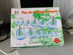 Pull Out a Vacuum Apparatus" 12-Piece Cupping Therapy Set.