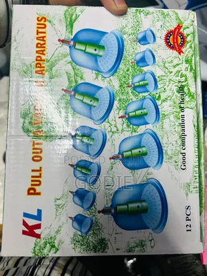 Pull Out a Vacuum Apparatus" 12-Piece Cupping Therapy Set.