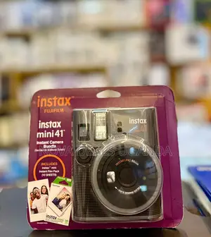 Fujifilm Instax Mini 41 Instant Camera, Selfie Lens With 10sheets Film