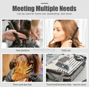 10-Piece Professional Black Hair Styling Comb Set