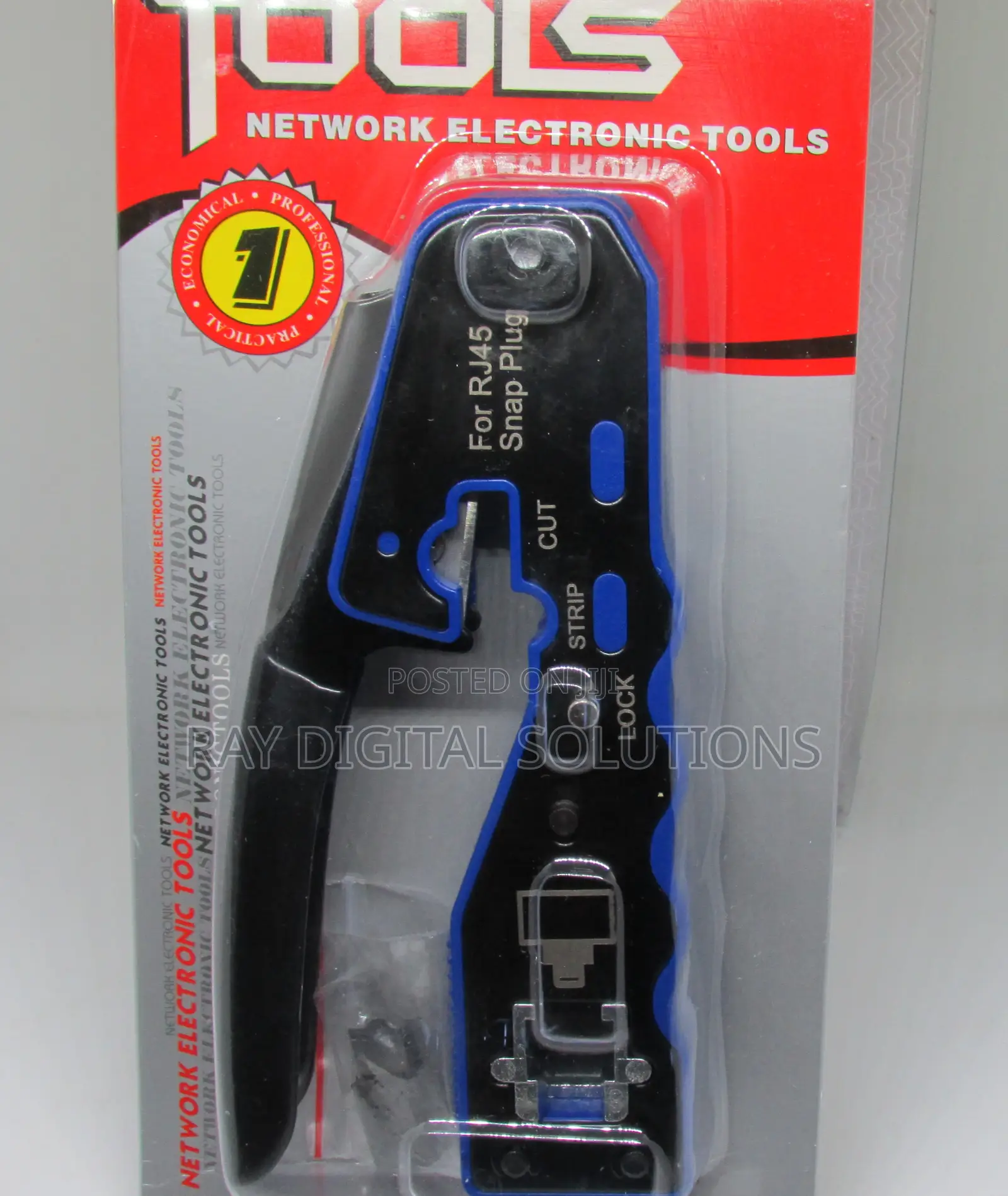 Rj45 Utp Crimping Network Tools Ethernet Cable Stripper