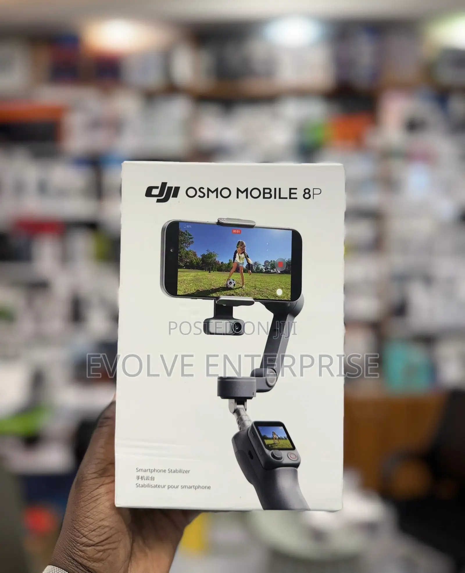 Dji Osmo Mobile 8p Smartphone Stabilizer With Camera