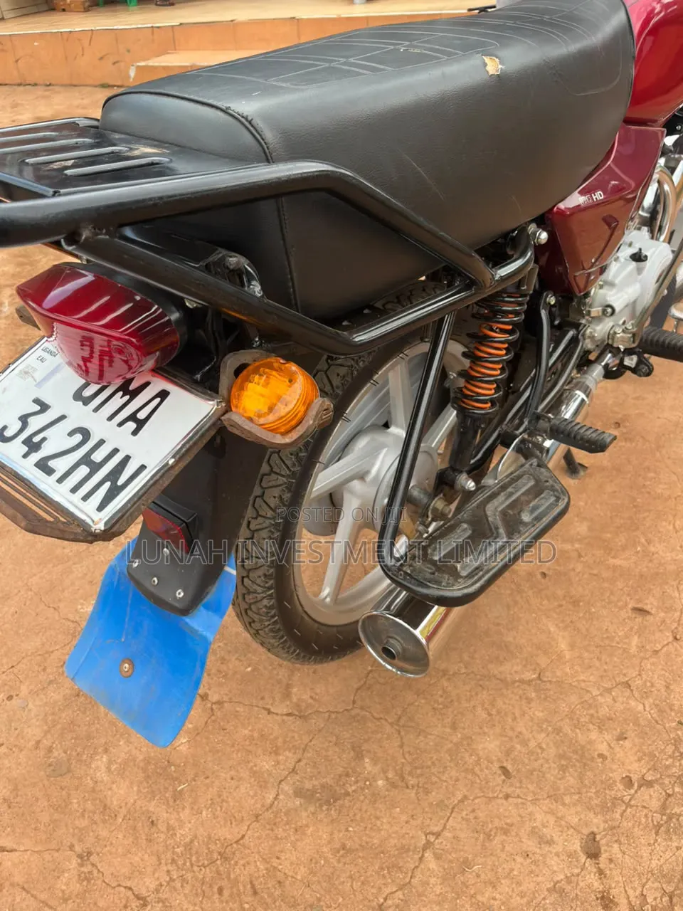 Bajaj Boxer 100 2026 Red