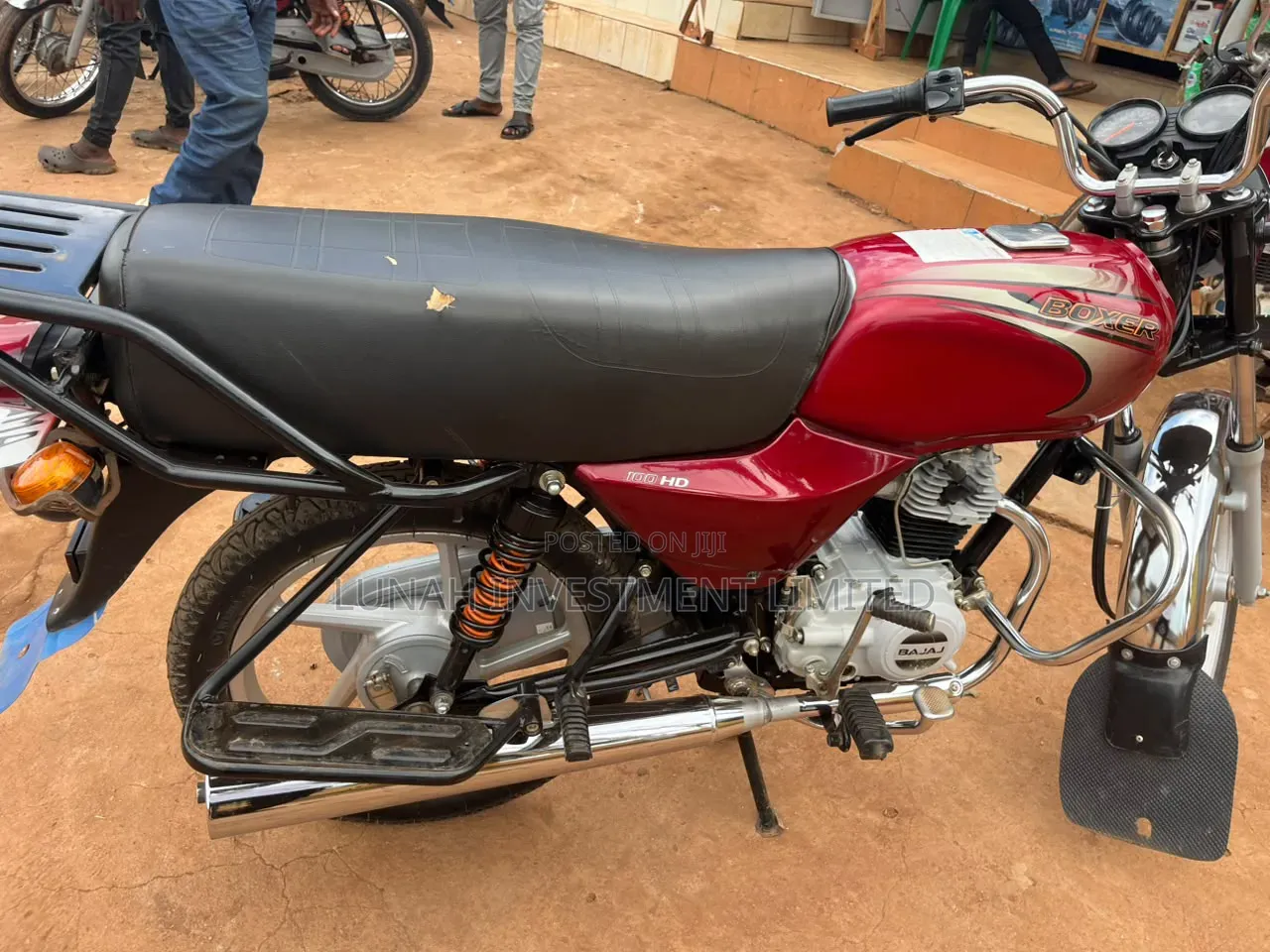 Bajaj Boxer 100 2026 Red