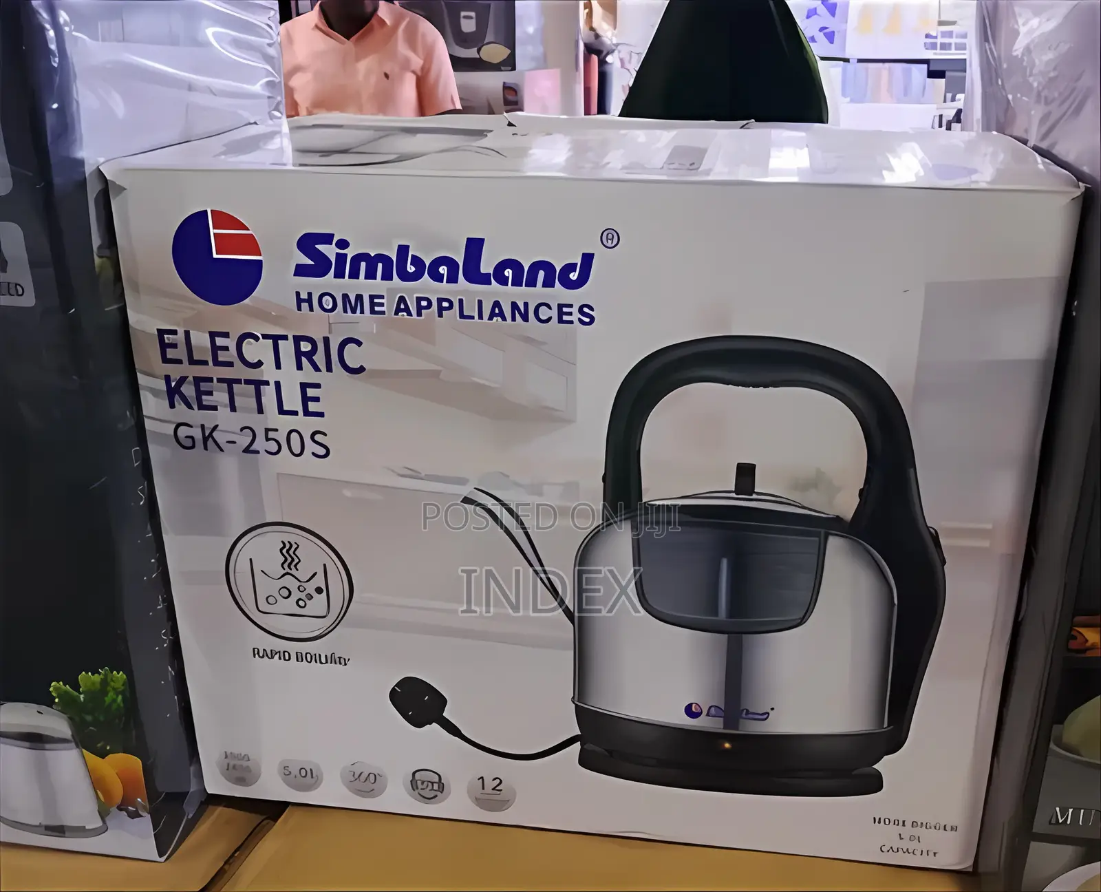 5l Simbaland Gk-250s Electric Kettle.
