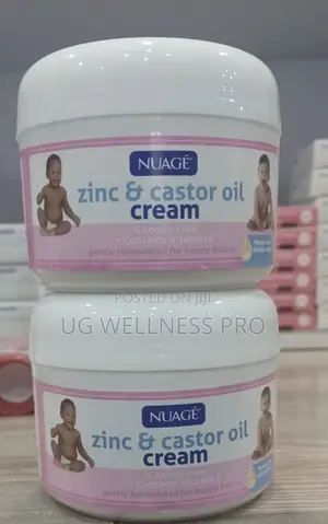 Nuage Zinc and Castor Oil Cream Nappy Rash Cream for Babies